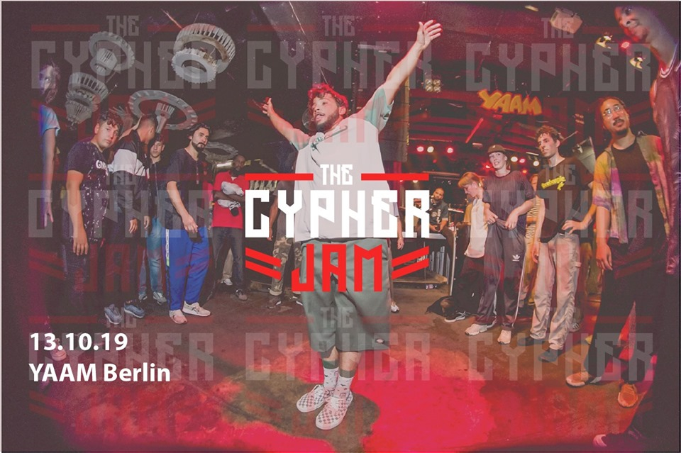 The Cypher JAM - All STYLEs - ''Live Edition'' 2019 poster