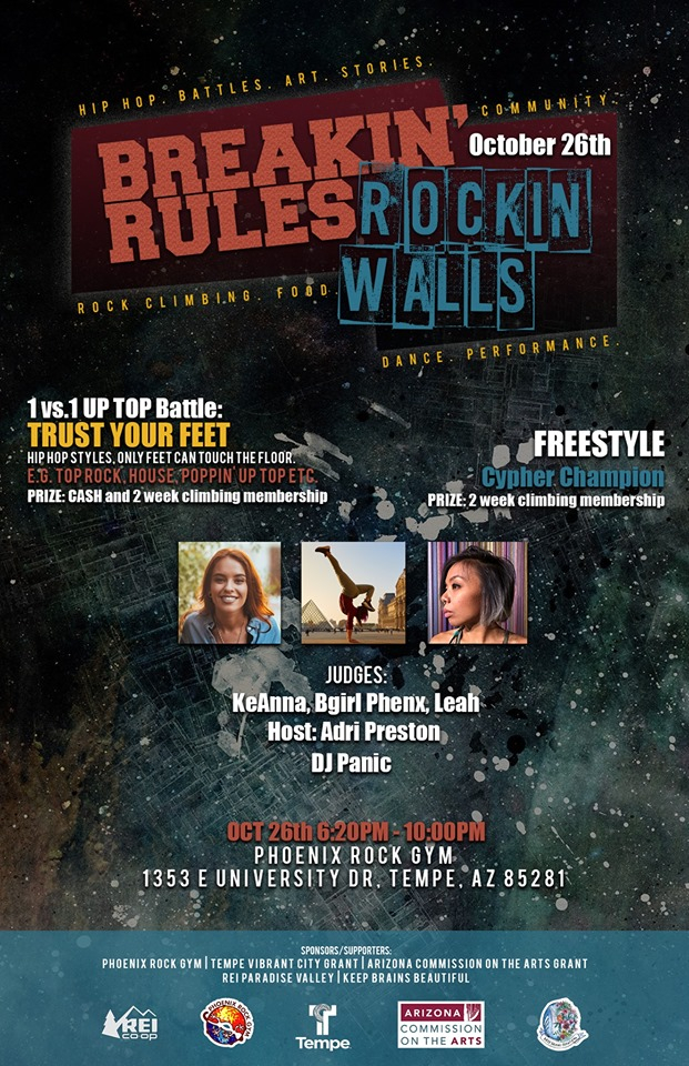 Breakin' Rules Rockin' Walls 2019 poster