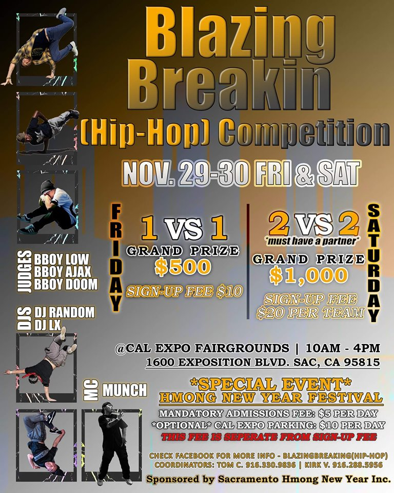 BlazingBreakin 2019 poster