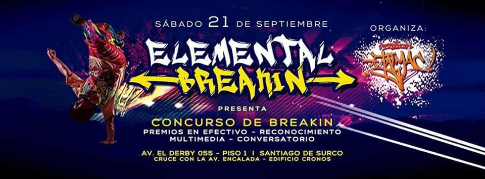 ELEMENTAL BREAKIN 2019 poster