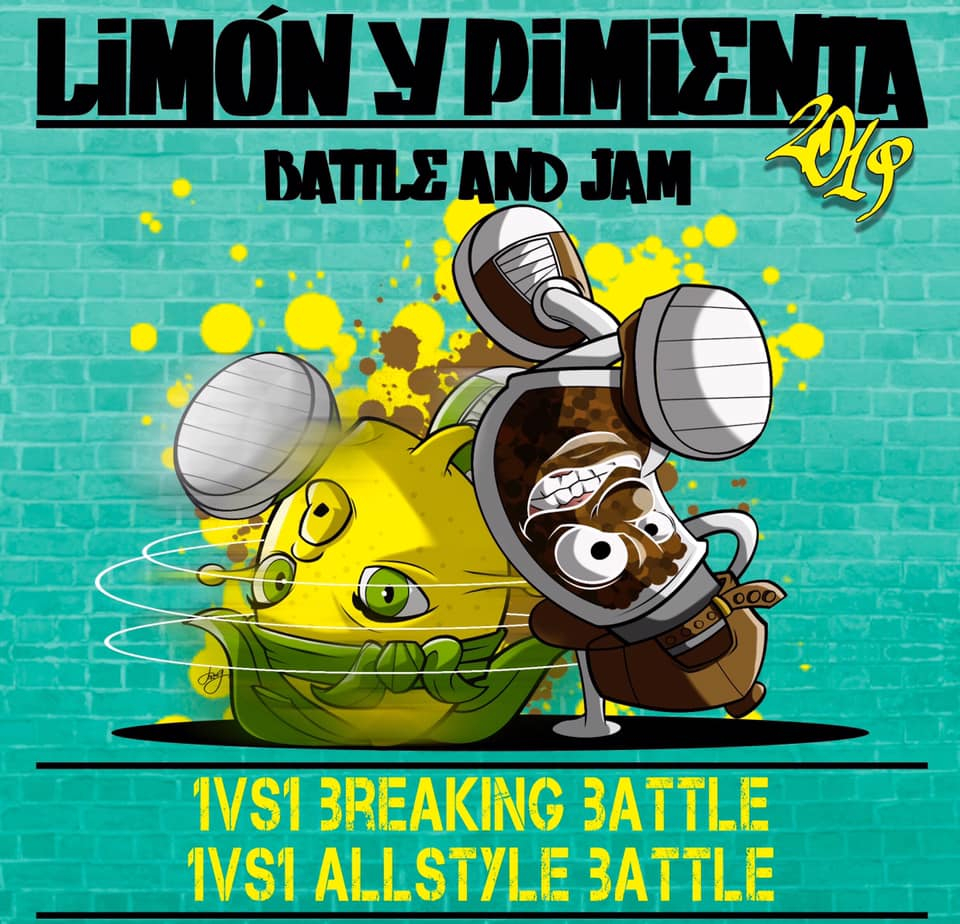 LIMÓN Y PIMIENTA II BATTLE & JAM 2019 poster