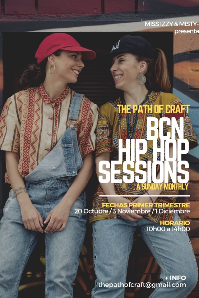 BCN HIP HOP Sessions 2019 poster