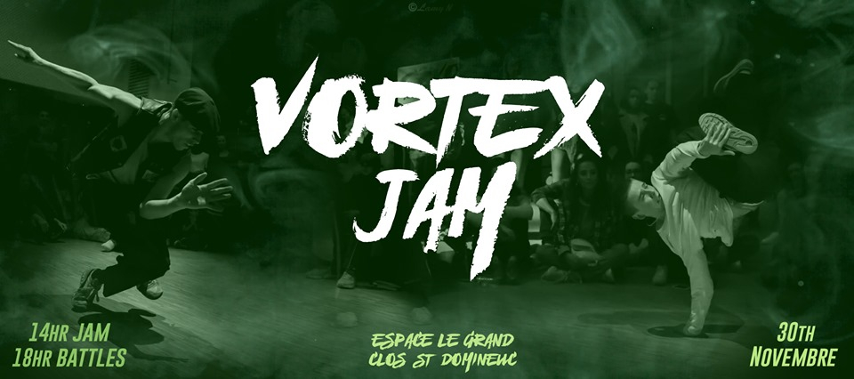 Vortex Jam 2019 poster
