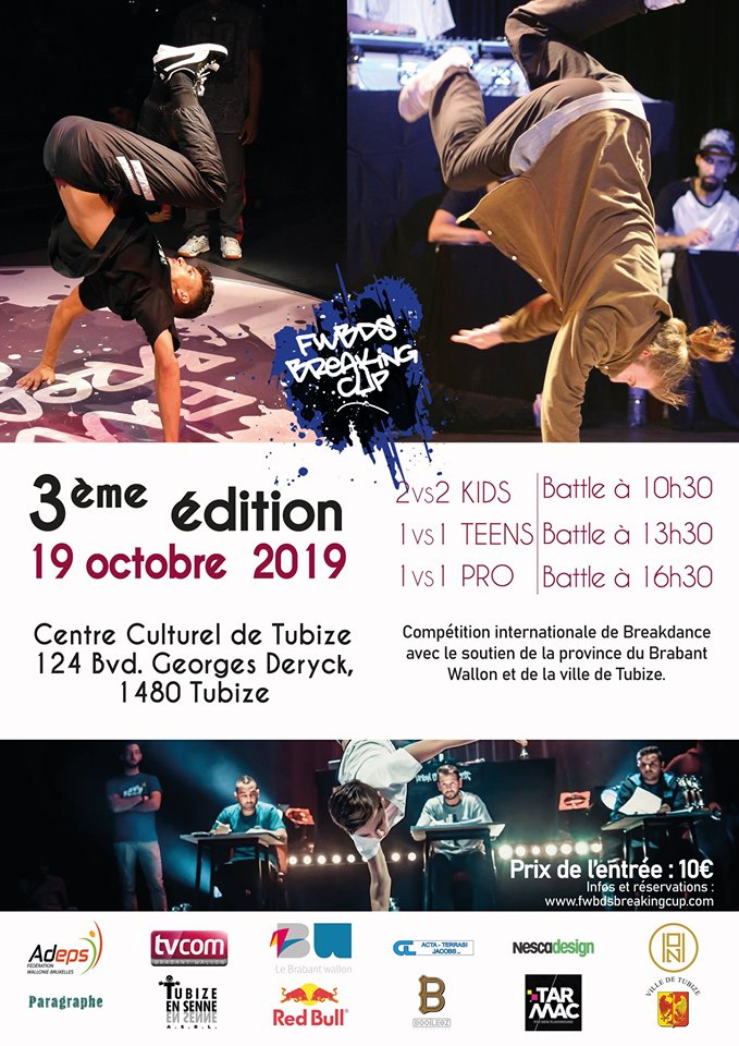 FWBDS Breaking Cup: Compétition de Breakdance 2019 poster