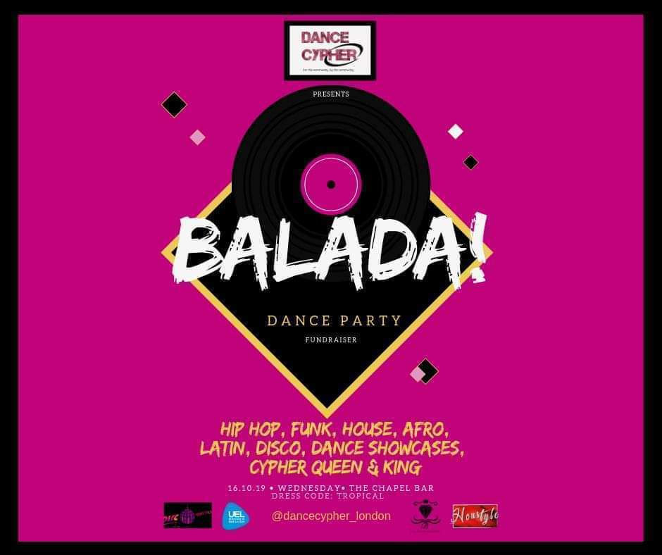 Dance Cypher Presents: Balada Party 2019 poster