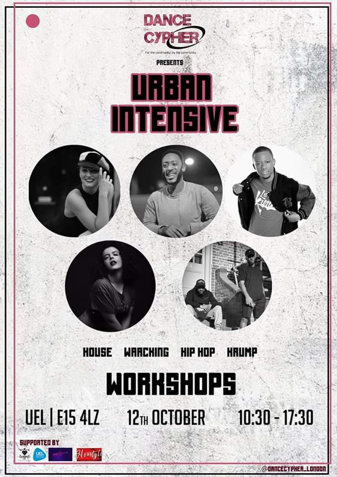 Dance Cypher presents: Urban Intensive 2019 poster