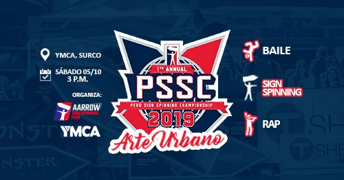 Perú Sign Spinning Championship 2019 poster