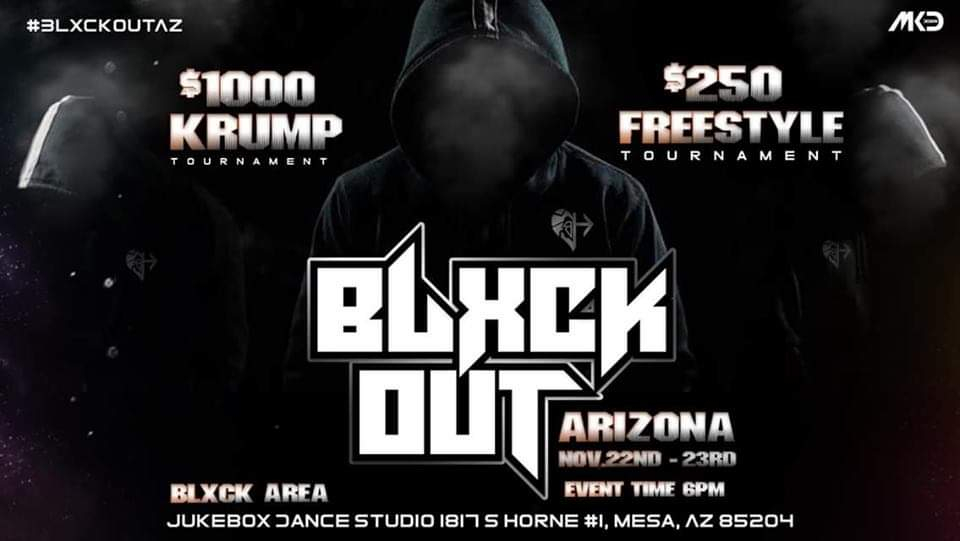 AZ BLXCK OUT 2 Day EVENT 2019 poster