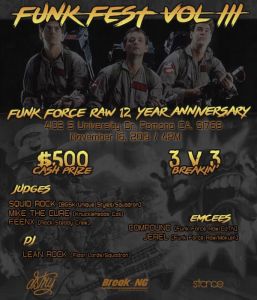 Funk Fest Vol. 3: Funk Force Raw 12 Year Anniversary 2019