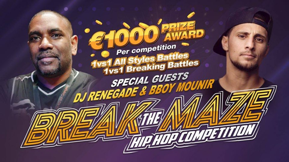Break The Maze Hip Hop Competition 2019 poster