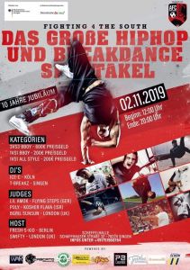 Breakdance & Hip Hop Battle: F4ts 10 jähriges Jubiläum 2019