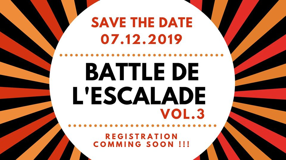 Battle de l'escalade 2019 poster