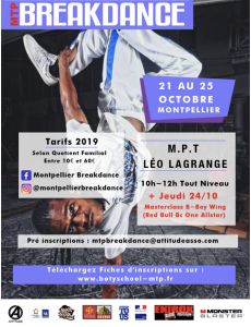 STAGE DE BREAK  WALLY ET WING